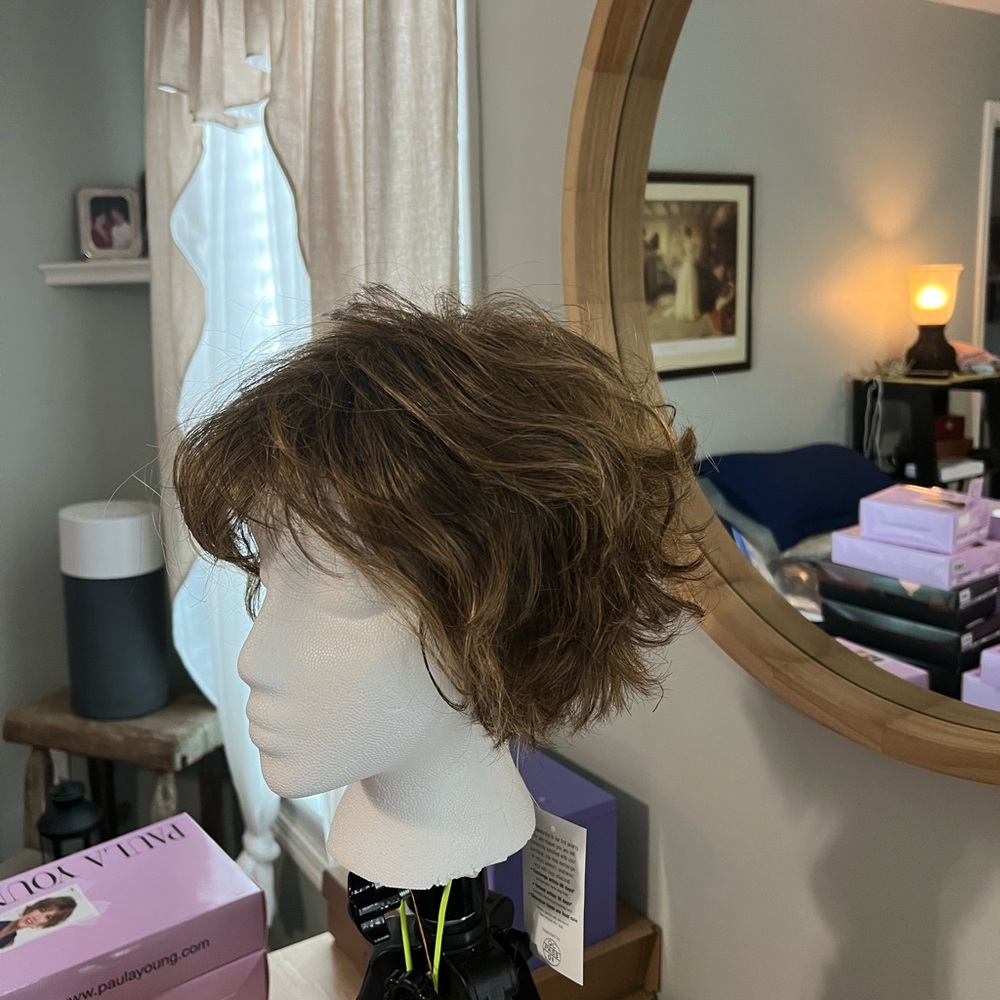 ANIKA Short Curly Wig - French Roast - Picture 3 of 4